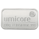 Lingot Umicore 100gr argent