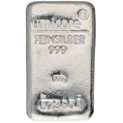 Lingot Umicore 500gr argent