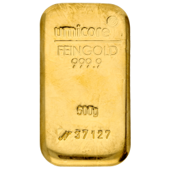 Achetez un lingot d’or certifié de 500 grammes au Comptoir de l’Or
