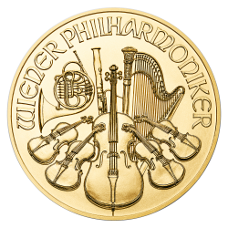 Achetez la Philharmonique en or 1/4 OZ au Comptoir de l’Or