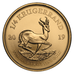 Achetez la Krugerrand en or ¼ OZ au Comptoir de l’Or