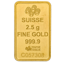Achetez un lingot d’or de 2,5 grammes au Comptoir de l’Or