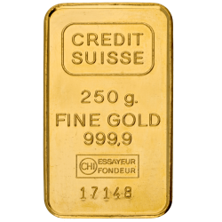 Achetez un lingot d’or de 250 grammes au Comptoir de l’Or