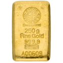 Achetez un lingot d’or de 250 grammes au Comptoir de l’Or