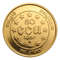 50 ECU Belgique diverses années