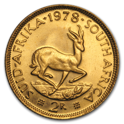 Achetez une pièce de 2 rands sud-africains au Comptoir de l’Or