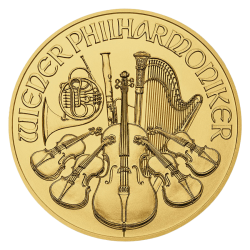 Philharmonique 1 OZ or diverses années