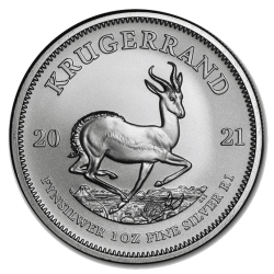 Krugerrand 1 OZ argent diverses années