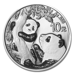 Achetez la Panda en argent de 30g au Comptoir de l’Or