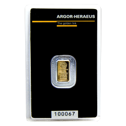 Achetez un lingot d’or certifié de 1 gramme au Comptoir de l’Or