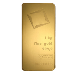 Achetez un lingot d’or certifié de 1000 grammes au Comptoir de l’Or