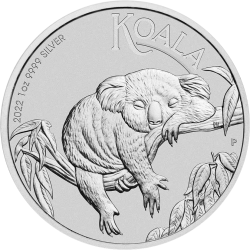 Koala 1 OZ argent 2022