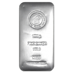 Acheter un lingot d'argent de 1 kilo au Comptoir de l’Or