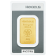 Lingot d'or Heraeus certifié de 20 gramme