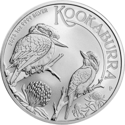 Kookaburra 1 OZ argent 2023