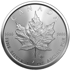 Achetez la Maple Leaf en argent 1 oz 2025 au Comptoir de l’Or