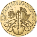 Achetez la Philharmonique en or 1/10 OZ 2025 au Comptoir de l’Or