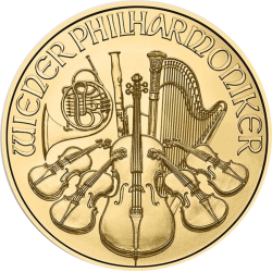Achetez la Philharmonique en or 1/2 OZ 2025 au Comptoir de l’Or
