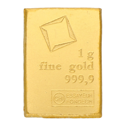 Achetez un lingot d’or Valcambi 1 g en or au Comptoir de l’Or