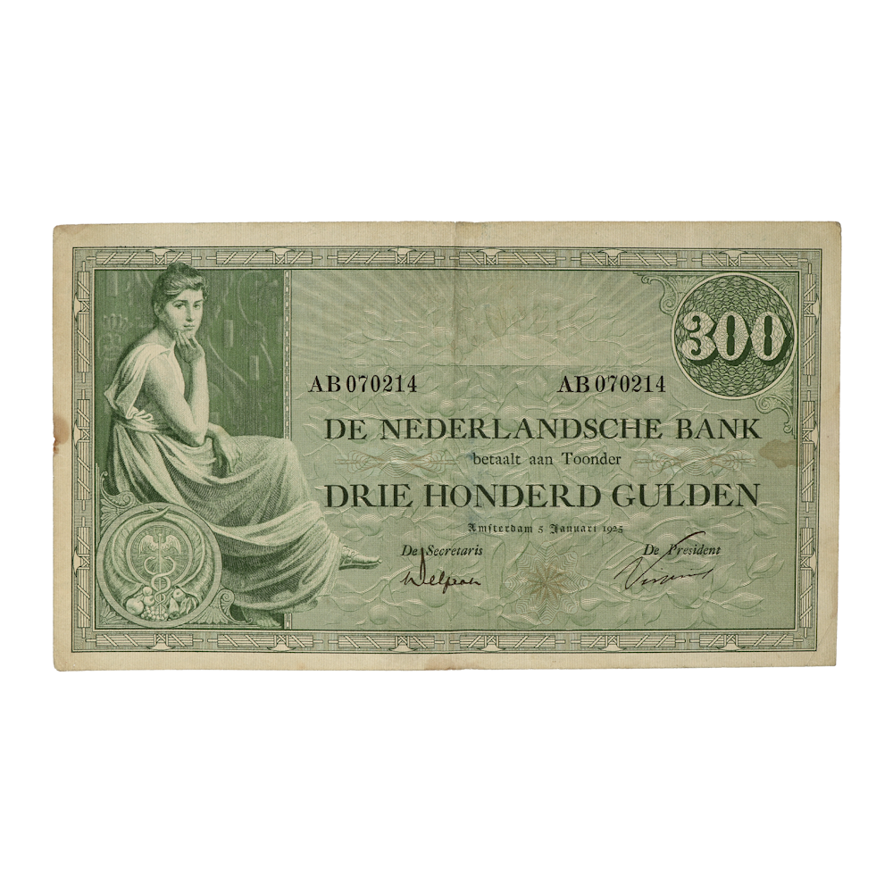 300 gulden Grietje Seel Nederland 1925