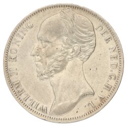 1 gulden Willem II Nederland 1847-1848