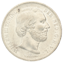 2½ gulden Willem III Nederland divers jaar