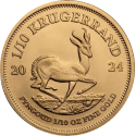 Achetez la Krugerrand en or 1/10 OZ 2025 au Comptoir de l’Or
