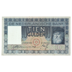 10 gulden 1933 Grijsaard