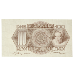 100 gulden 1947 Adriaantje Hollaer