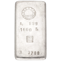 Lingot divers producteurs 1 kilo argent