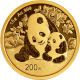 Panda en or 15gr 2024