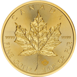 Achetez la Maple Leaf en or 1 OZ 2025 au Comptoir de l’Or