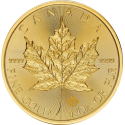Achetez la Maple Leaf en or 1 OZ 2025 au Comptoir de l’Or