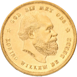 Gouden tientje Nederland 1879/77