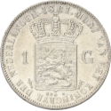 1 gulden Willem III Nederland 1854-1865