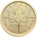Achetez la Maple Leaf en or 1/2 OZ 2025 au Comptoir de l’Or
