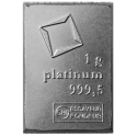 Acheter une barre de platine de 1 gramme au Comptoir de l'Or