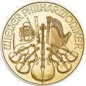 Achetez la Philharmonique en or 1/25 OZ 2025 au Comptoir de l’Or