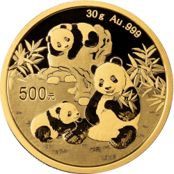 Achetez la Panda 2025 en or 30 g au Comptoir de l’Or