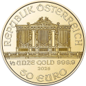 Achetez la Philharmonique en or 1/2 OZ 2025 au Comptoir de l’Or