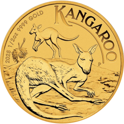 Achetez Kangourou 2025 en or 1/2 OZ au Comptoir de l’Or