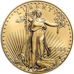 Achetez l’American Eagle en or 1/2 OZ 2024 au Comptoir de l’Or