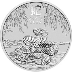 Achetez la Lunar en argent 1 oz 2025 au Comptoir de l’Or