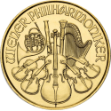 Achetez la Philharmonique en or 1/25 OZ 2026 au Comptoir de l’Or
