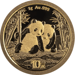 Achetez la Panda en or 1g au Comptoir de l’Or