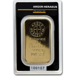 Achetez un lingot d’or certifié de 50 gramme au Comptoir de l’Or