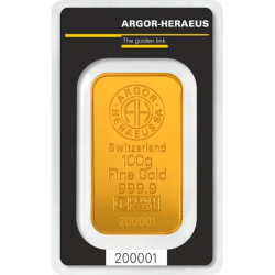 Achetez un lingot d’or certifié de 100 gramme au Comptoir de l’Or