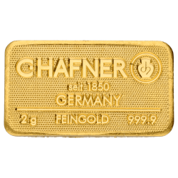 Achetez un lingot d’or de 2 grammes au Comptoir de l’Or