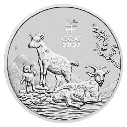 Achetez la Lunar en argent 1 oz 2027 au Comptoir de l’Or